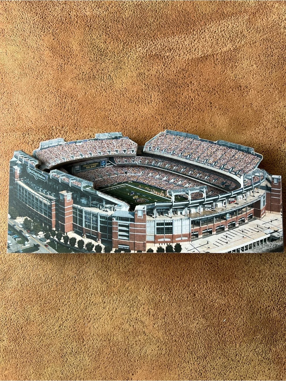 3D Home Fields M&T Bank Baltimore Ravens Stadium Display Art with clear cover